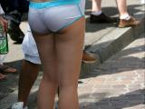 RealAmateursPix.com - Cute Teen in Shorts presenting her delicious Curves Image 2