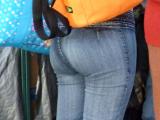 RealAmateursPix.com - Young Mexican Mum with a damn tight Jeans Ass Image 2