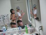 RealAmateursPix.com - Two funny chicks shotting eachother and together. non nude Image 2
