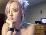 RealAmateursPix.com - Teen Emo on Cam shows her smoking hot tits Image 2